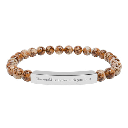 Mental Health Awareness bracelet